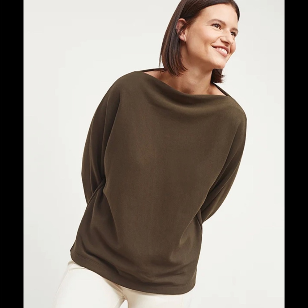 NWT MMLF Kristin pullover- deep juniper